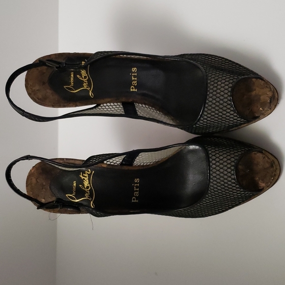 Christian Louboutin Cork Heels - Picture 3 of 11